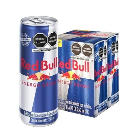 RED BULL ENERGY DRINK 4/250 ML