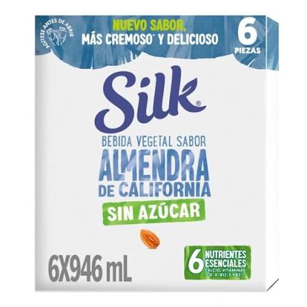 SILK BEBIDA ALMENDRA 6/946 ML