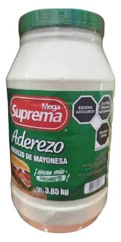 SUPREMA ADEREZO DE MAYONESA 3.85 KG