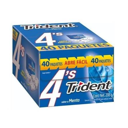 TRIDENT 4´S MENTA 40/5.2 GR
