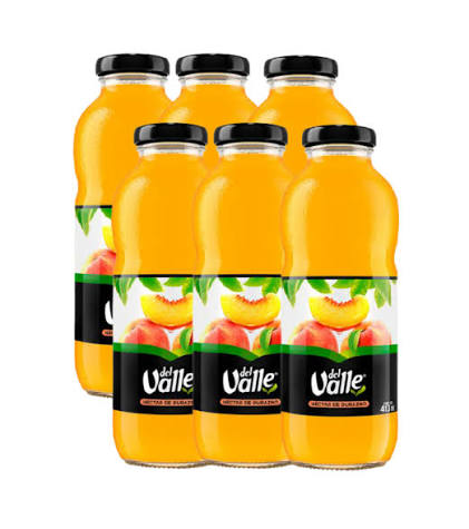 VALLE JUGO BT DURAZNO 6/413 ML