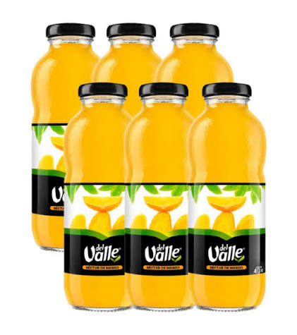 VALLE JUGO BT MANGO 6/413 ML