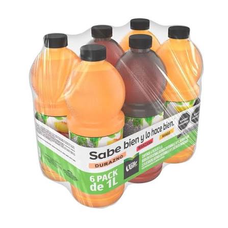 VALLE JUGO SURTIDO 6/1 LT
