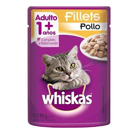 WHISKAS PCH POLLO 12/85 GR