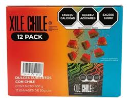 XILE-CHILE SURTIDO DE DULCES 12/50GR