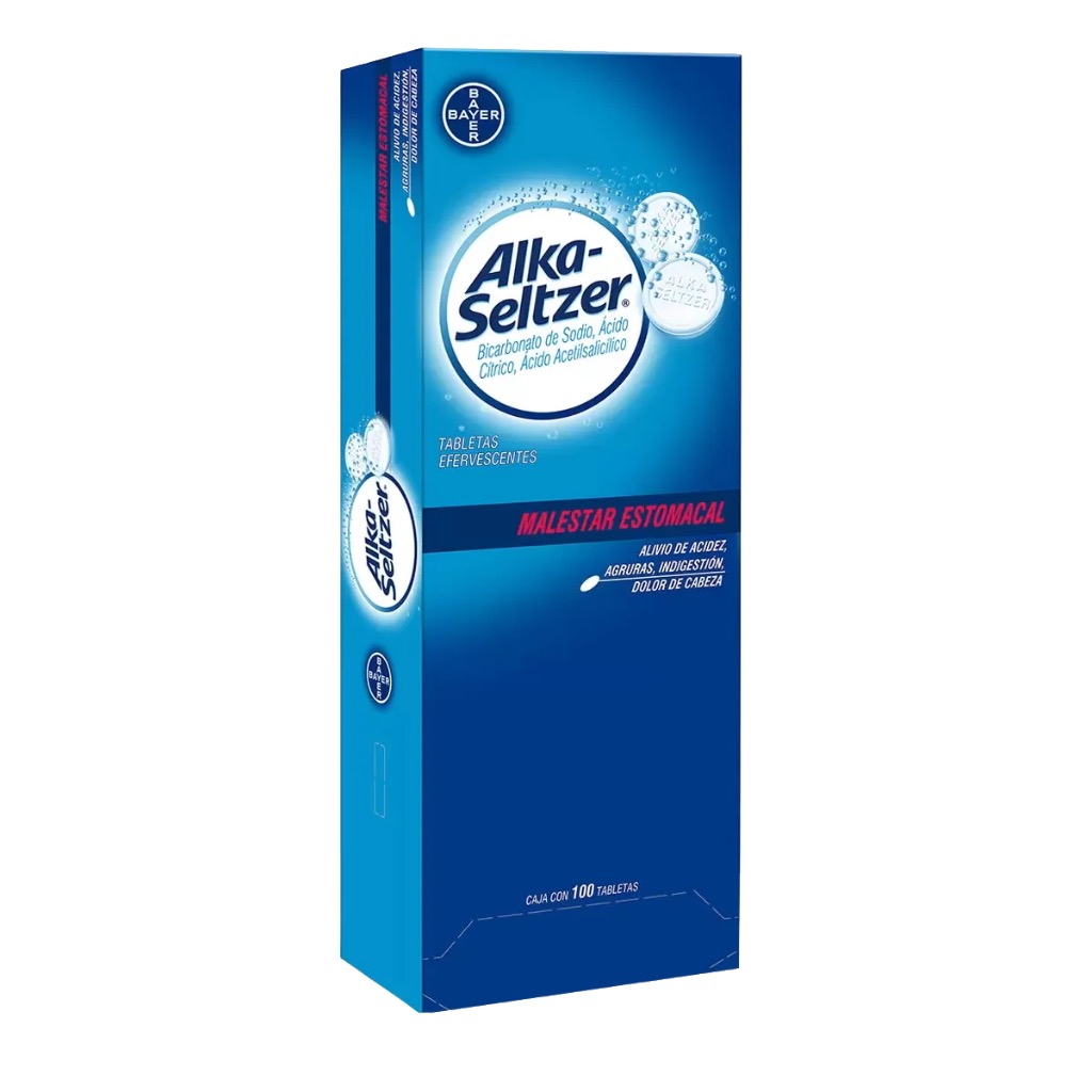 ALKA SELTZER 100 PZ