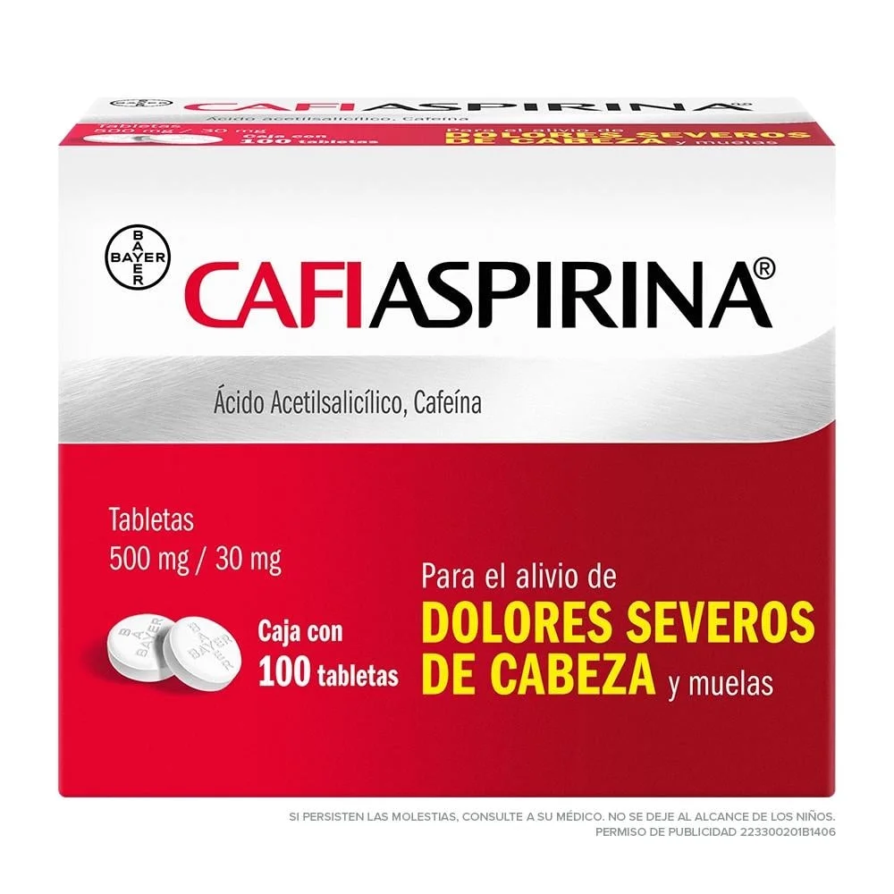 CAFIASPIRINA 100 TAB
